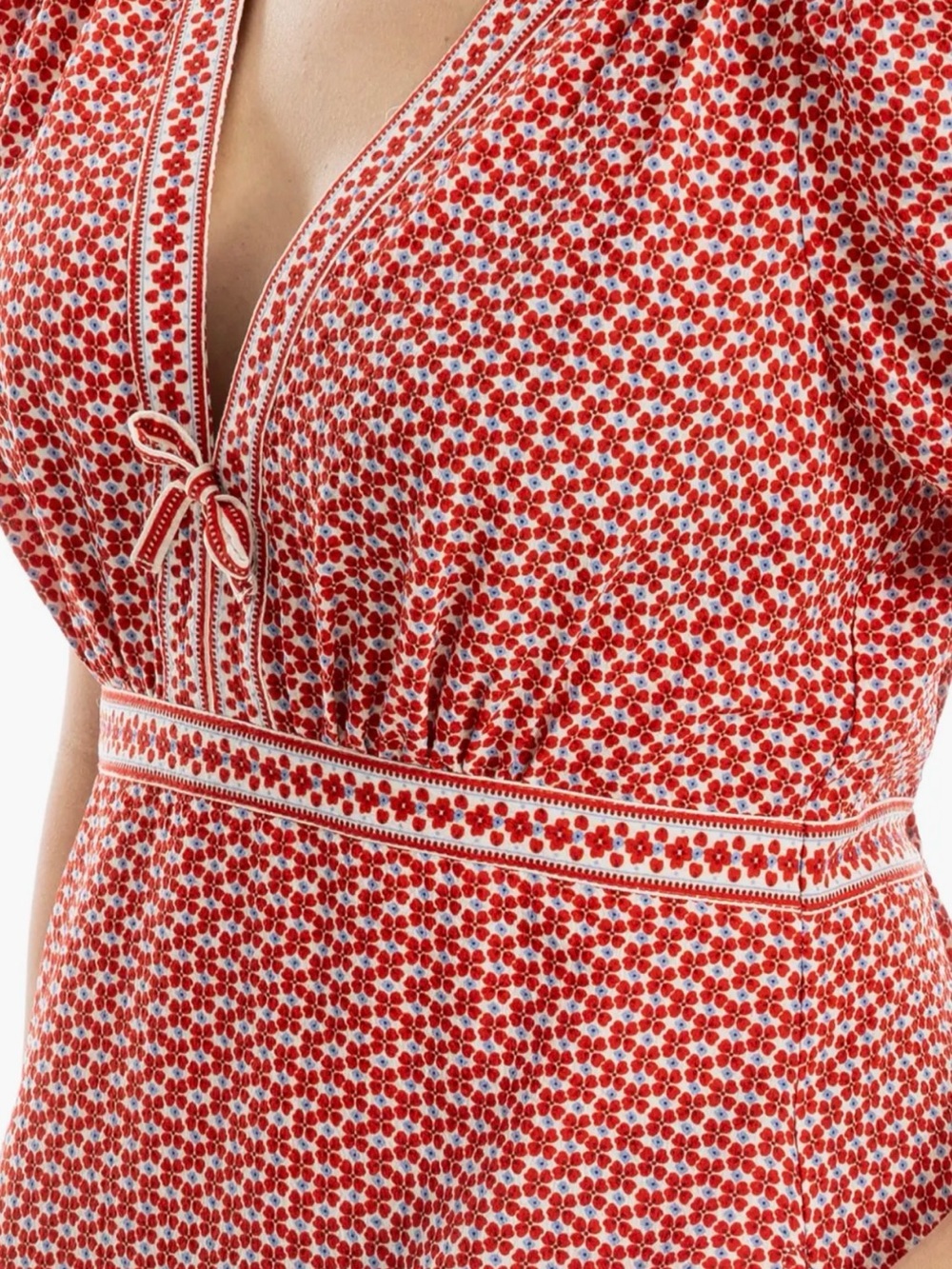 Max Studio Red Clover Maxi Dress